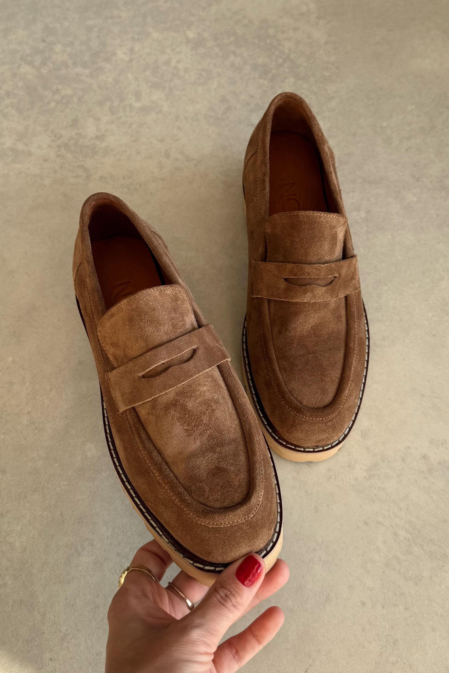 Montana Toprak Hakiki Deri Loafer