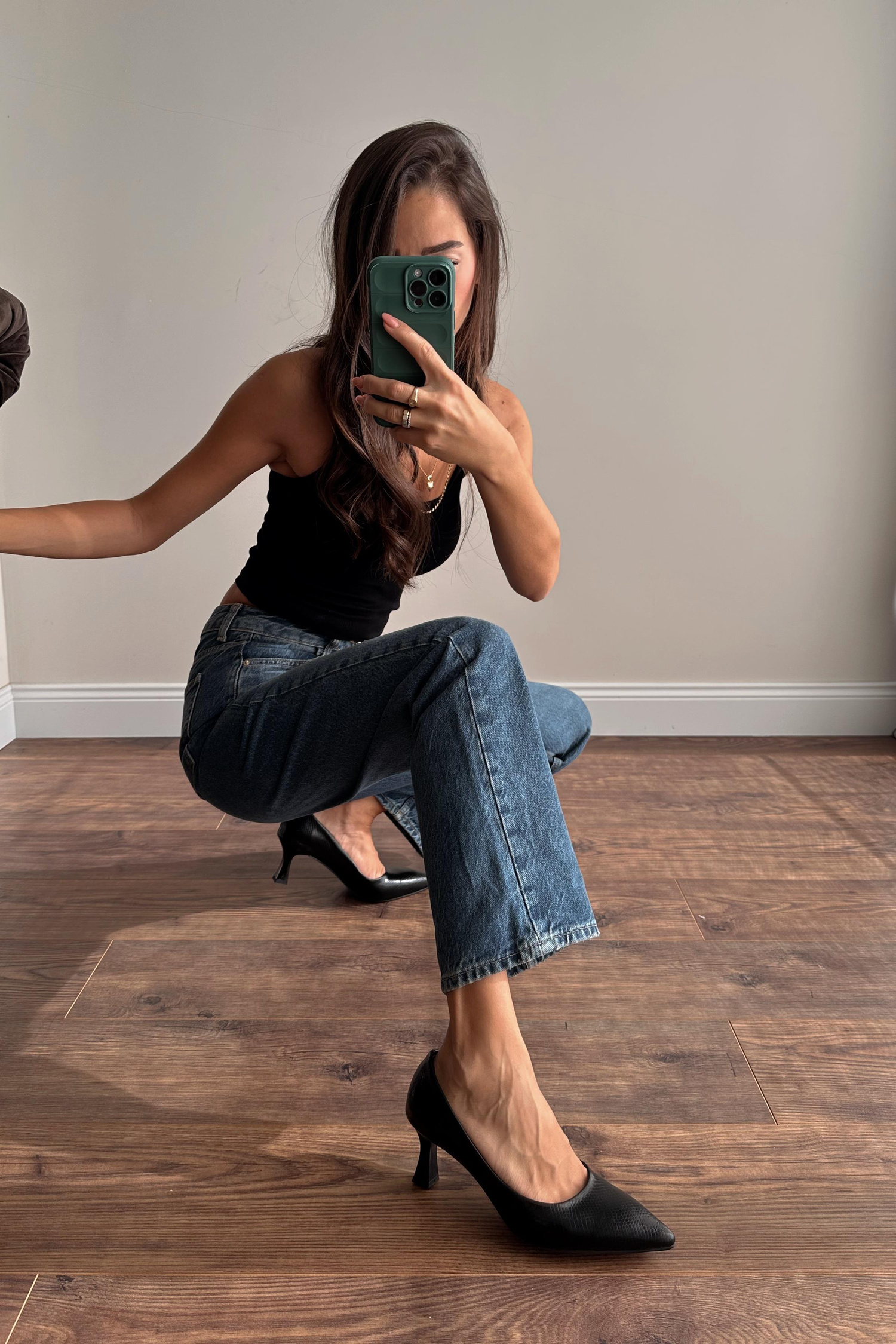 Nancy Siyah Stiletto