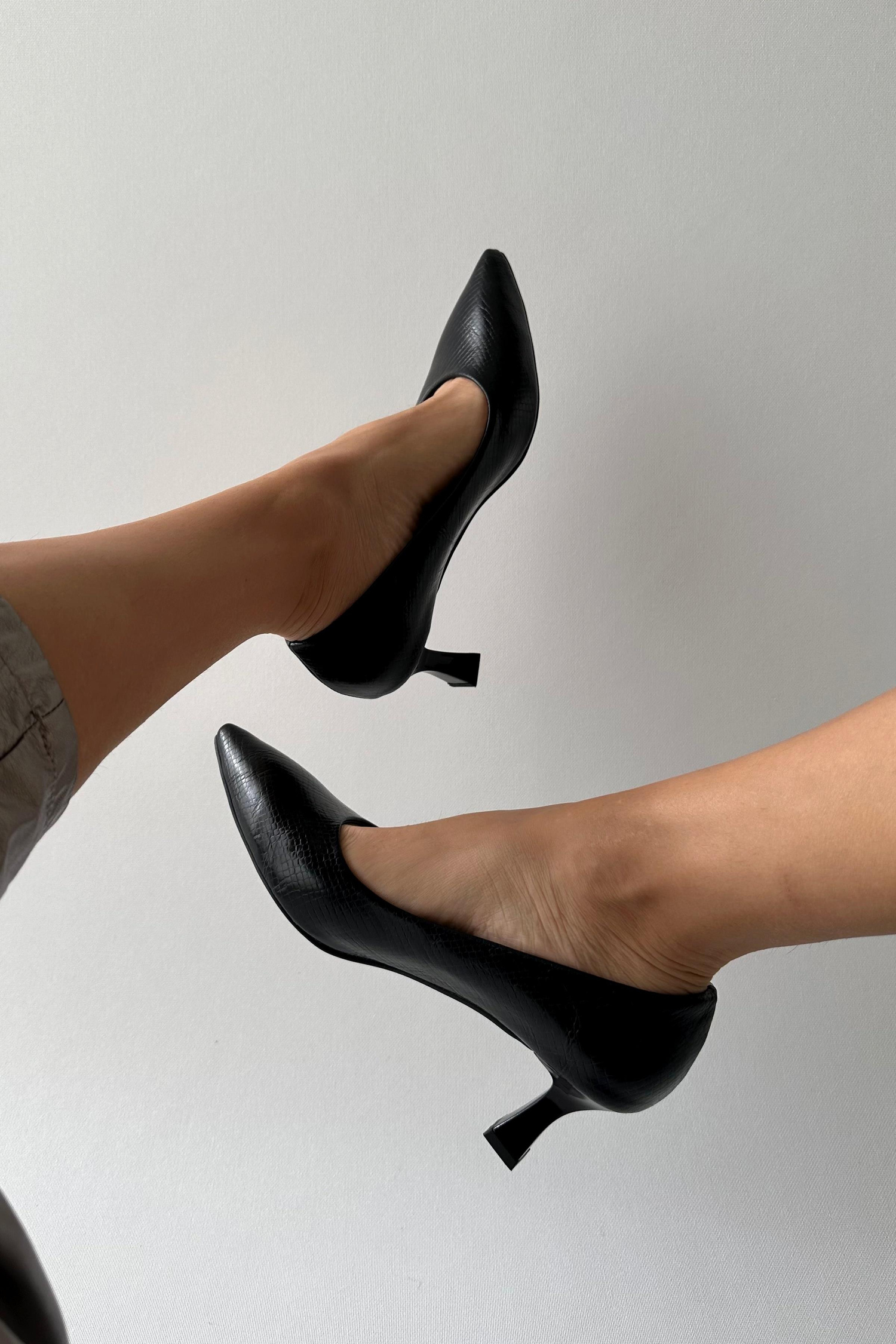Nancy Siyah Stiletto