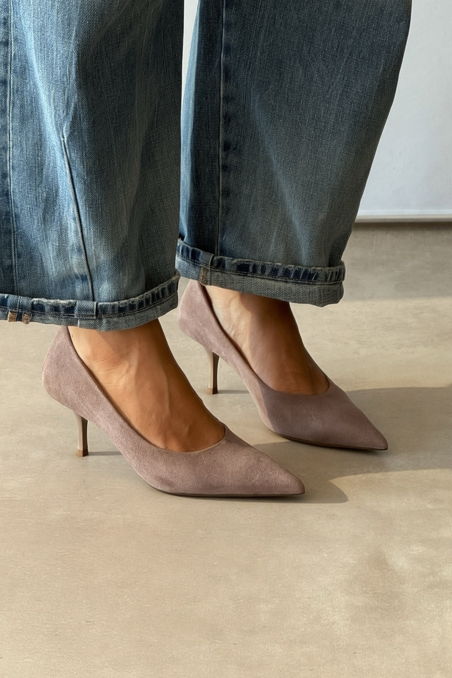 Newyork Vizon Hakiki Deri Stiletto