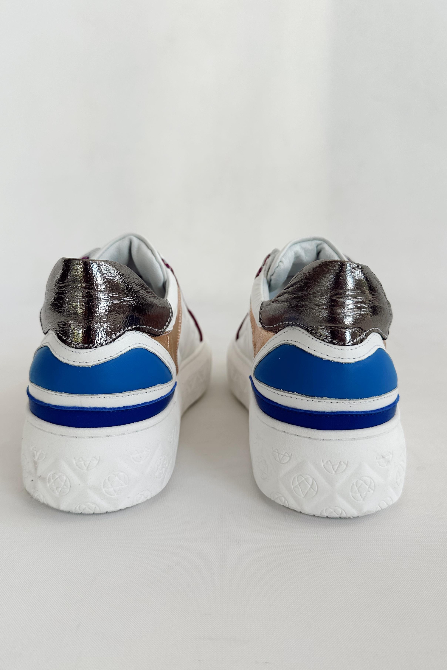 Palermo Multi Beyaz Hakiki Deri Sneaker