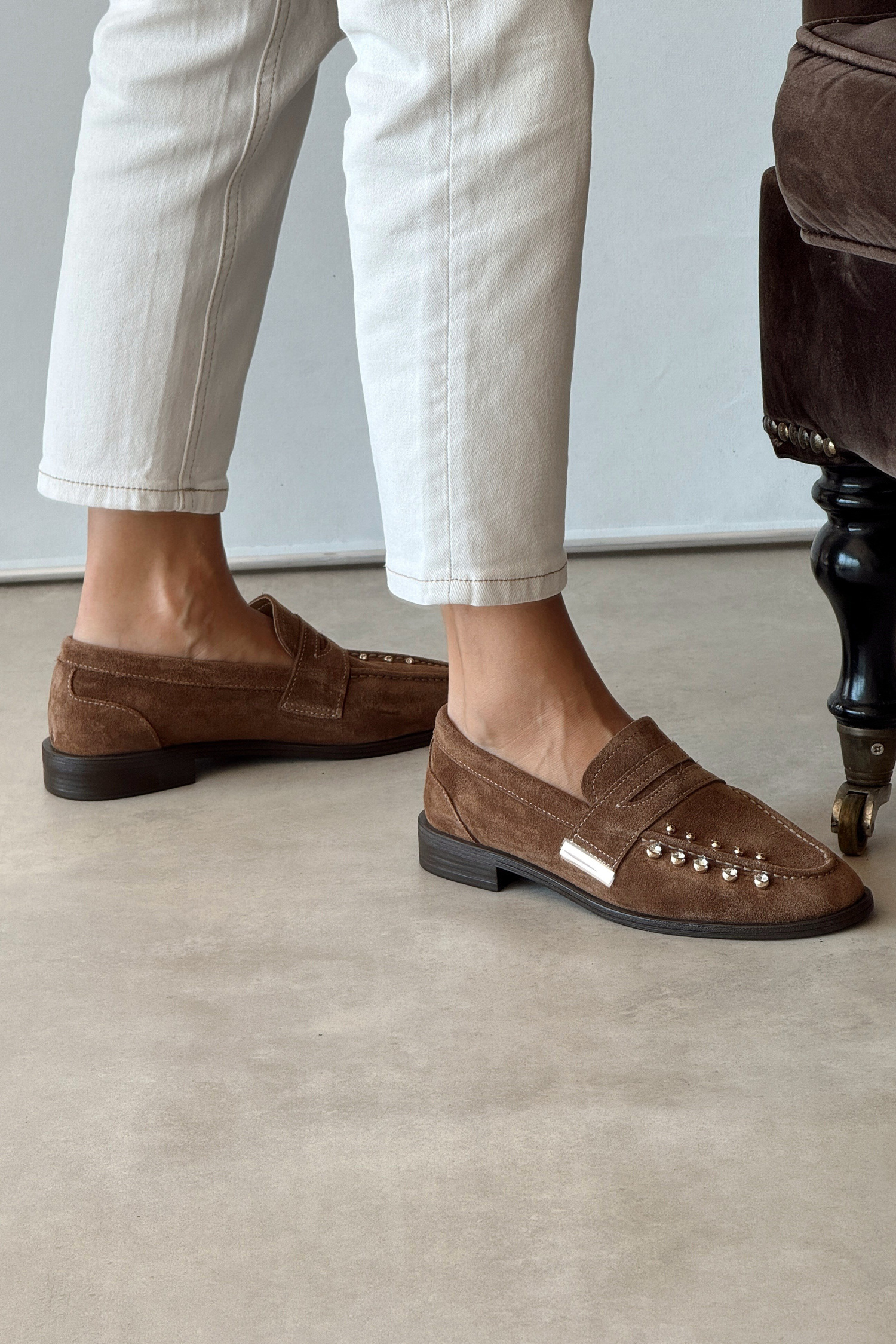 Prag Toprak Hakiki Deri Loafer