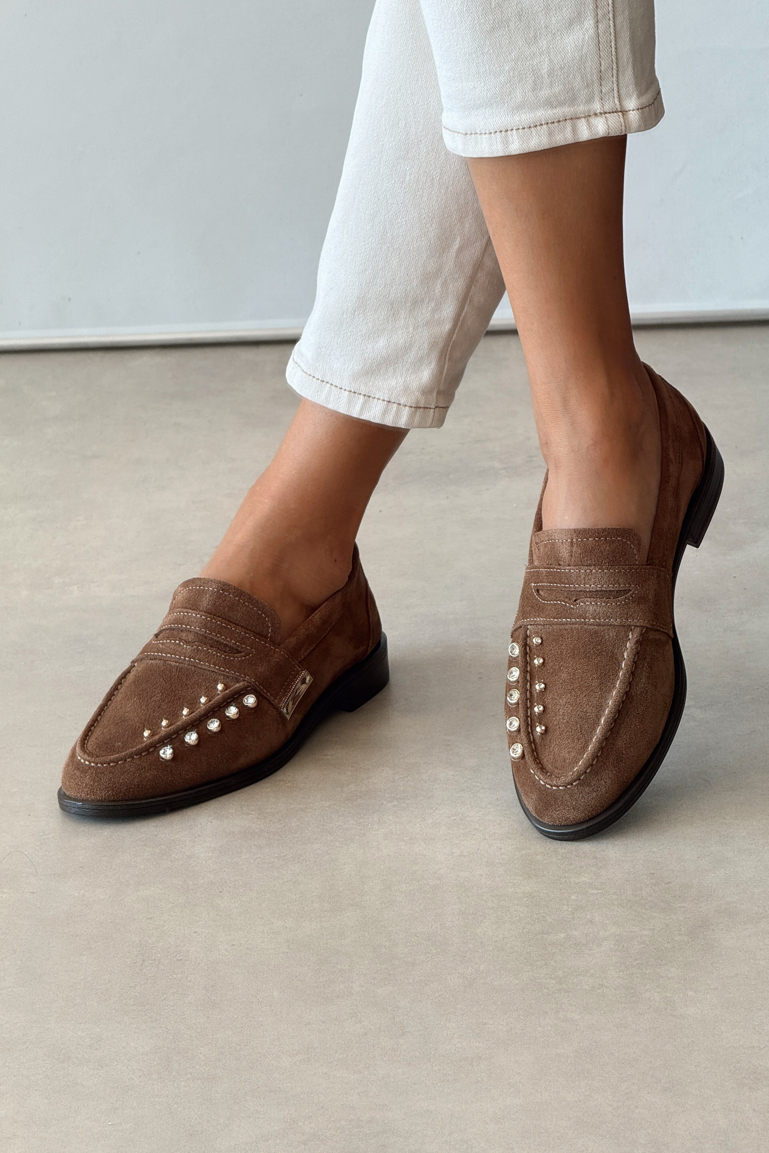 Prag Toprak Hakiki Deri Loafer