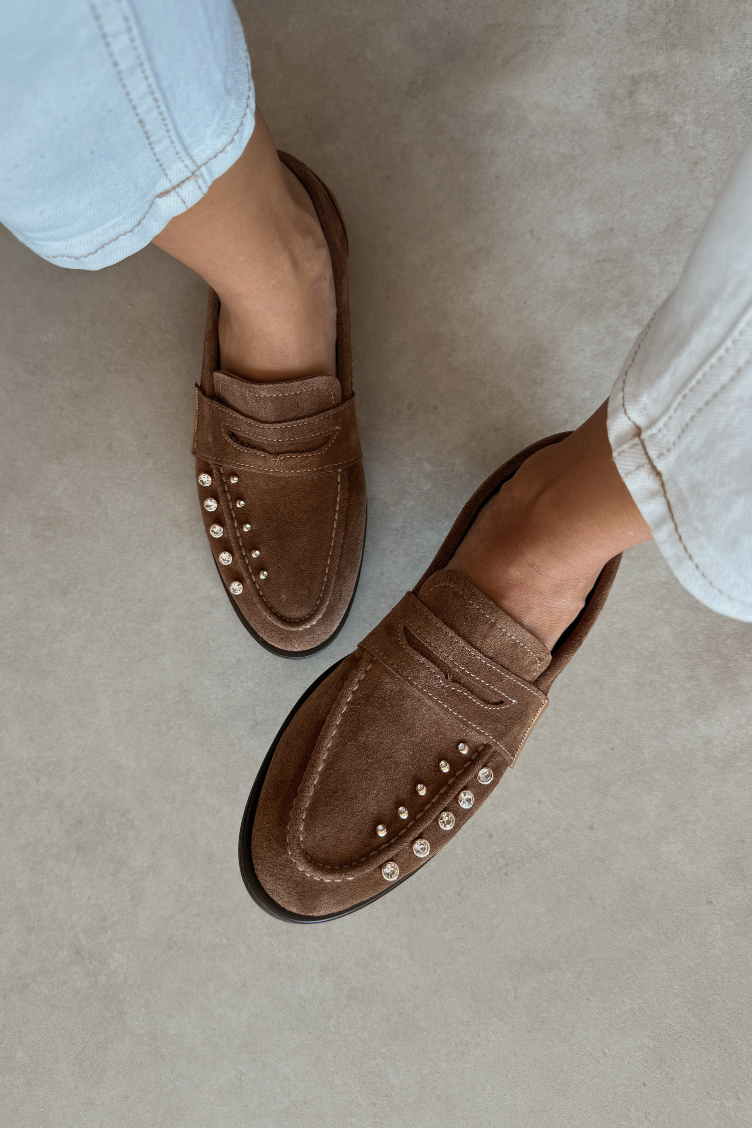 Prag Toprak Hakiki Deri Loafer