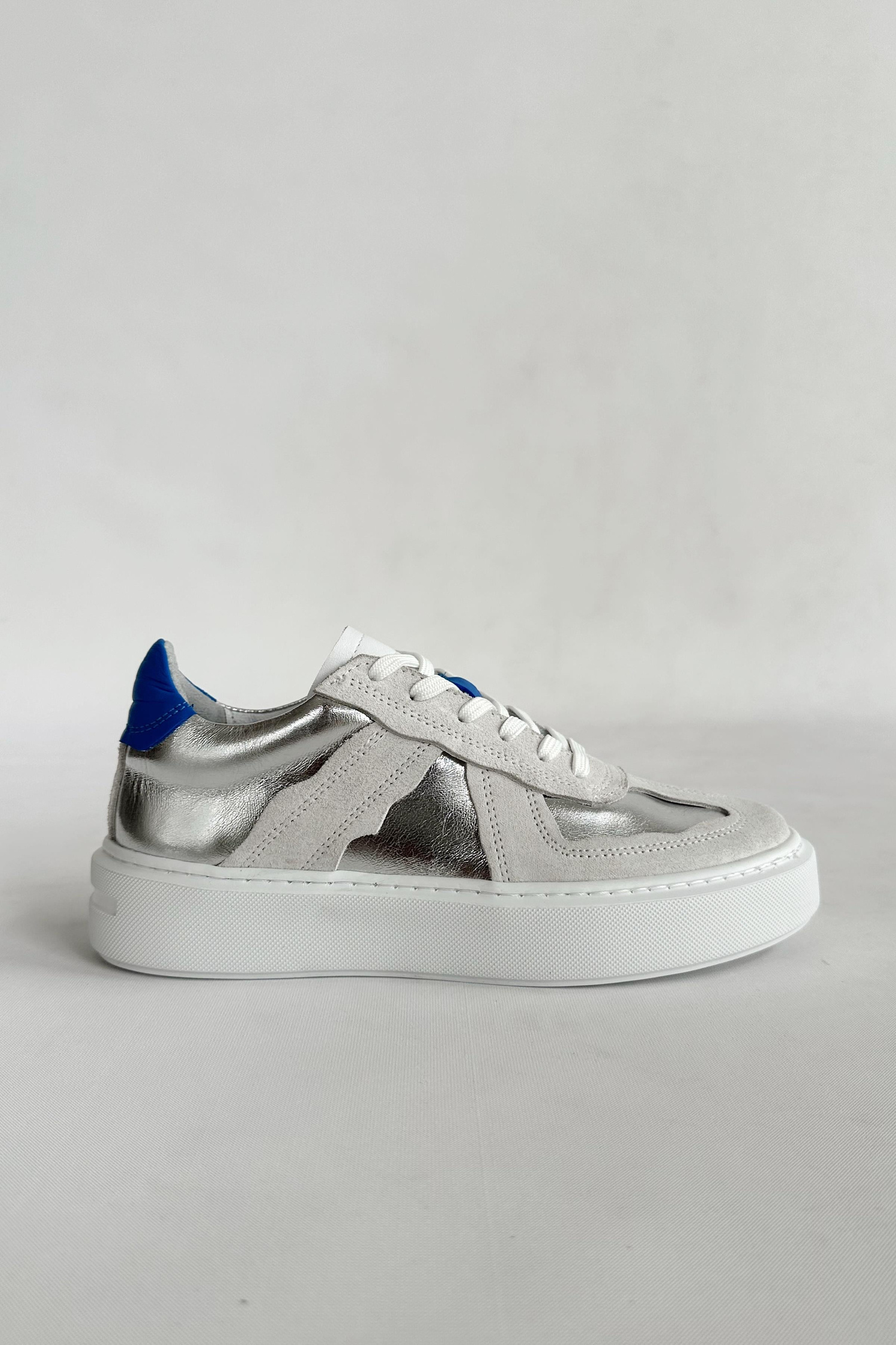 Strong Silver Hakiki Deri Sneaker