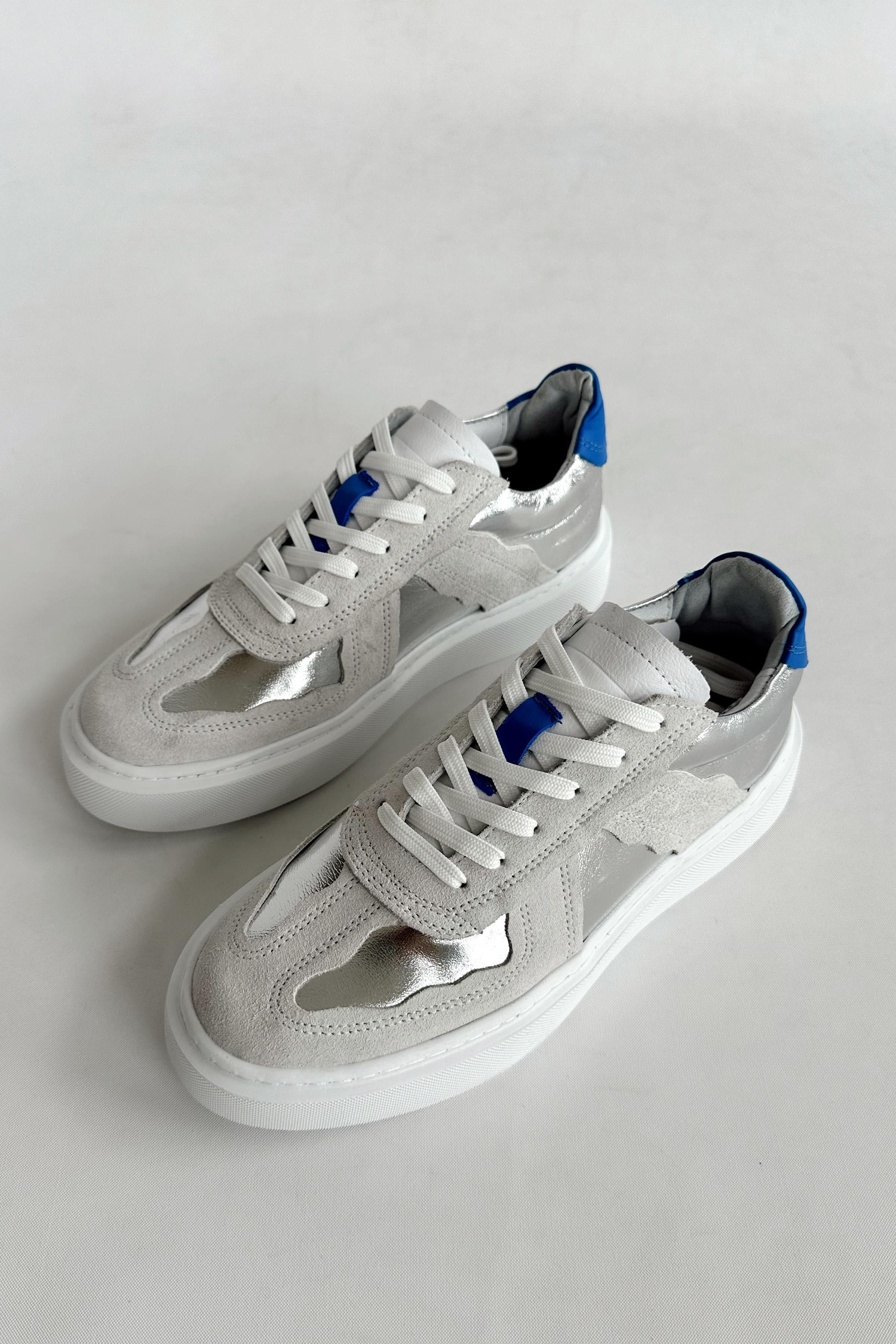 Strong Silver Hakiki Deri Sneaker