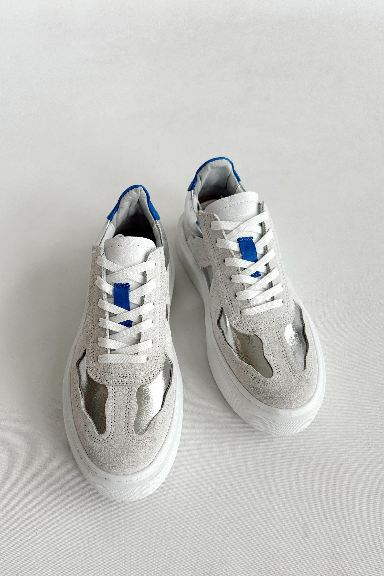 Strong Silver Hakiki Deri Sneaker
