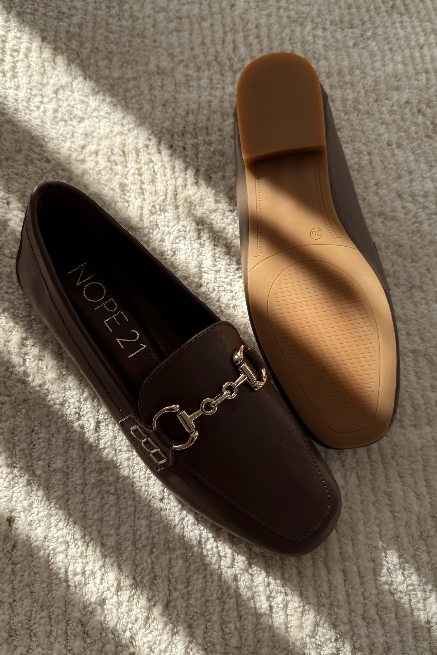 Suits Kahverengi Hakiki Deri Loafer