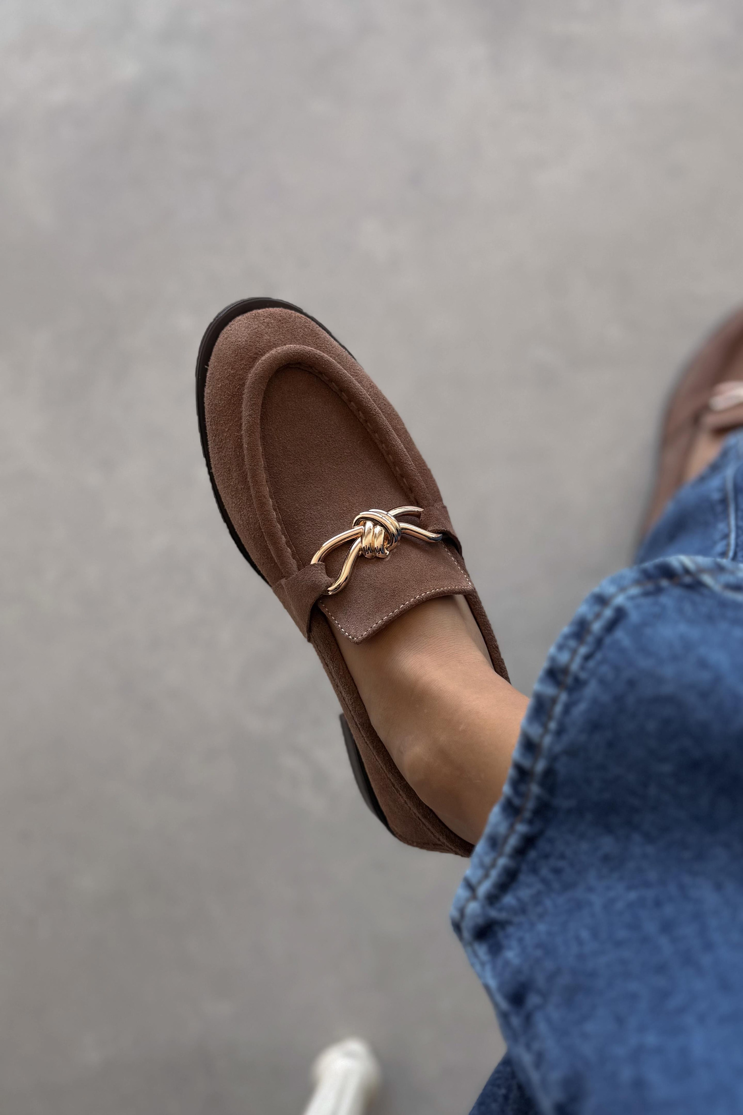 Tokyo Toprak Hakiki Deri Loafer