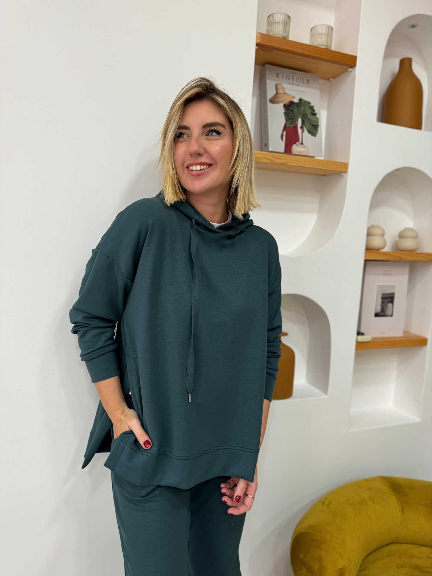 Orijinal Marka, Yeşil Modal Kumaş Eşofman Takımı