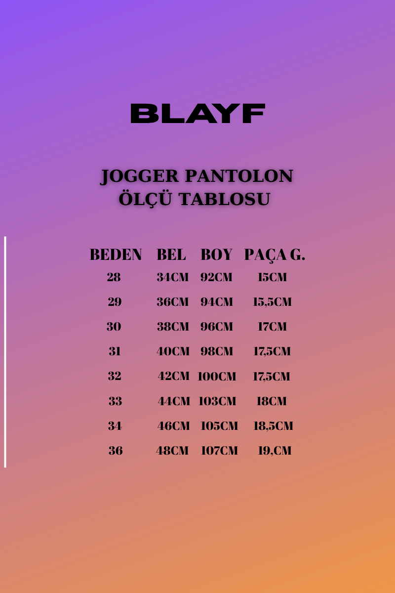 JOGGER PANTOLON