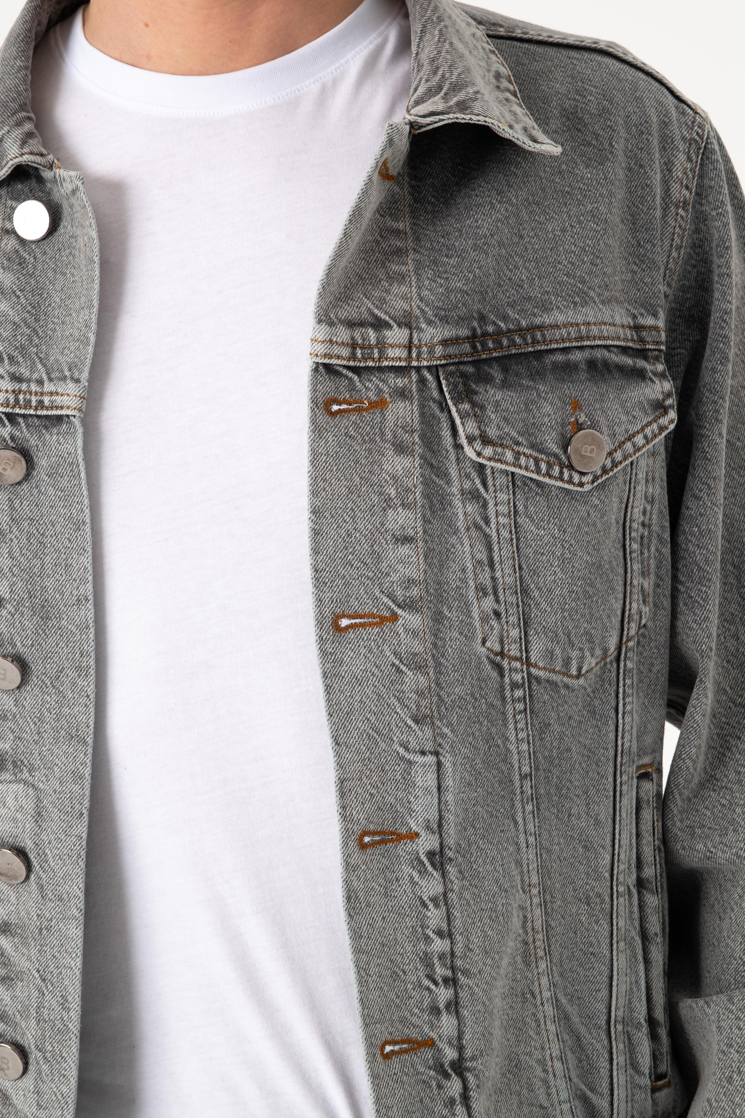CUPA GREY JEAN CEKET