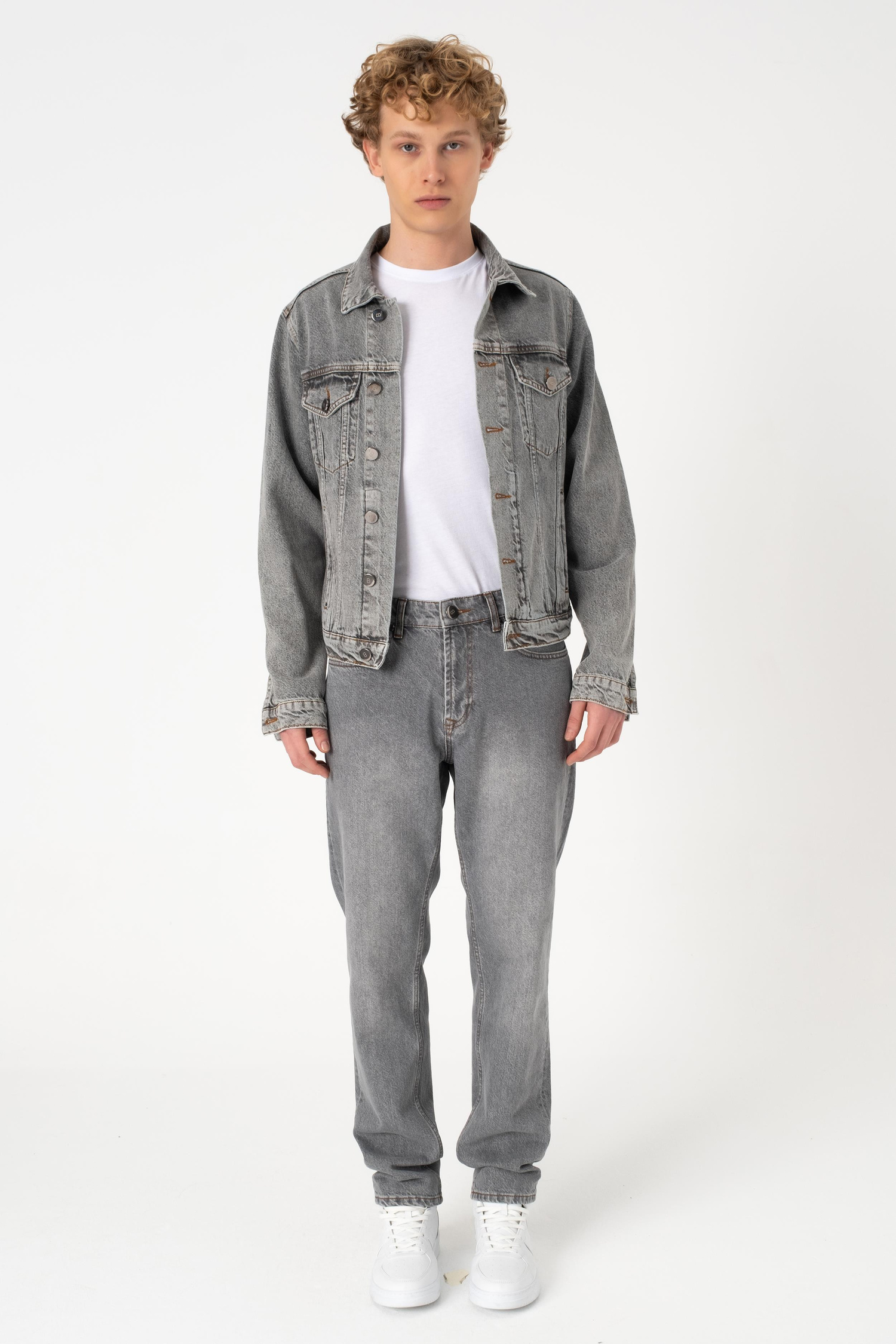 CUPA GREY JEAN CEKET