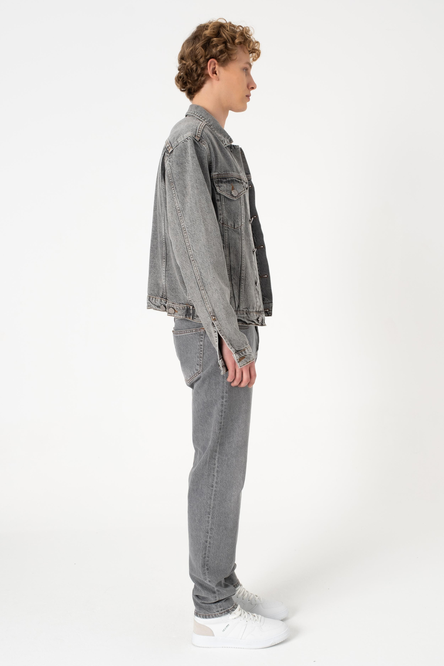 CUPA GREY JEAN CEKET