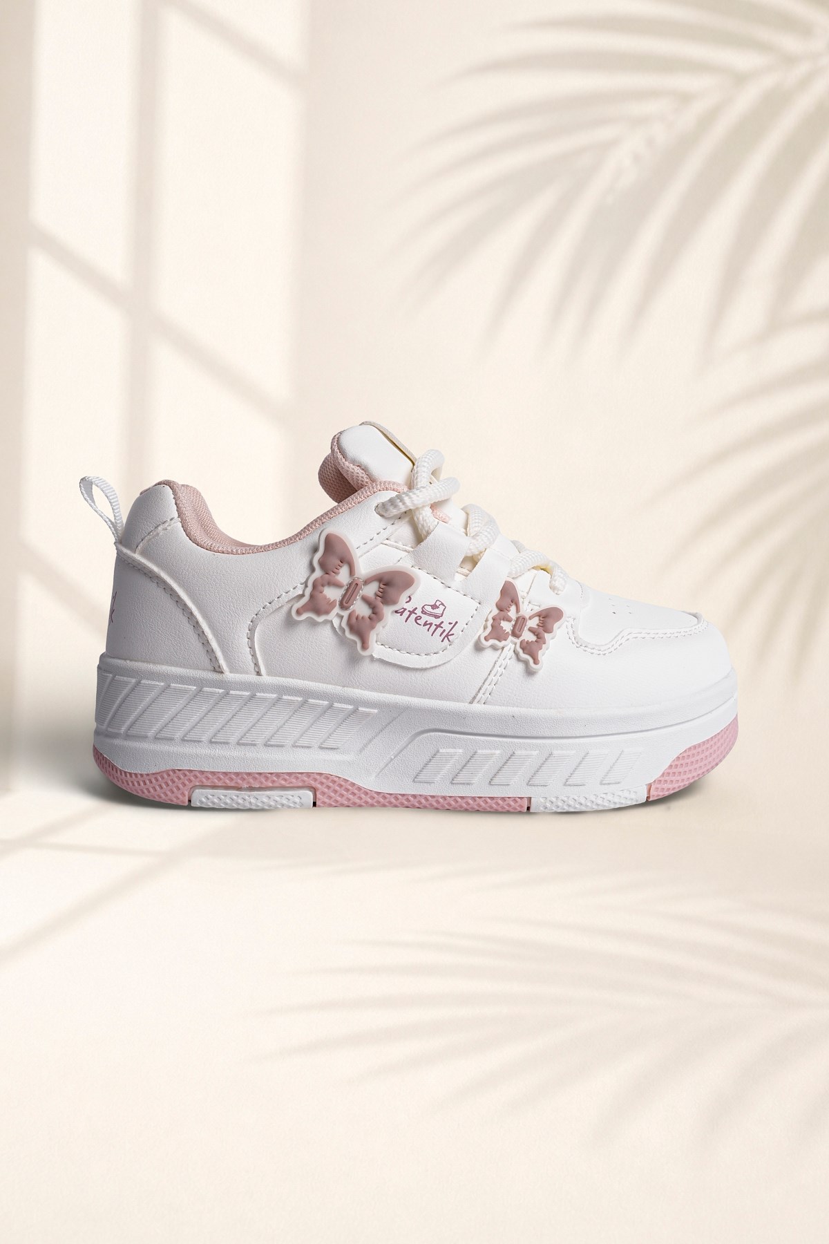 Çocuk Patenli 4 Tekerlekli Beyaz Spor Paten Ayakkabı - Tekerlekli Sneakers SeferiPaten