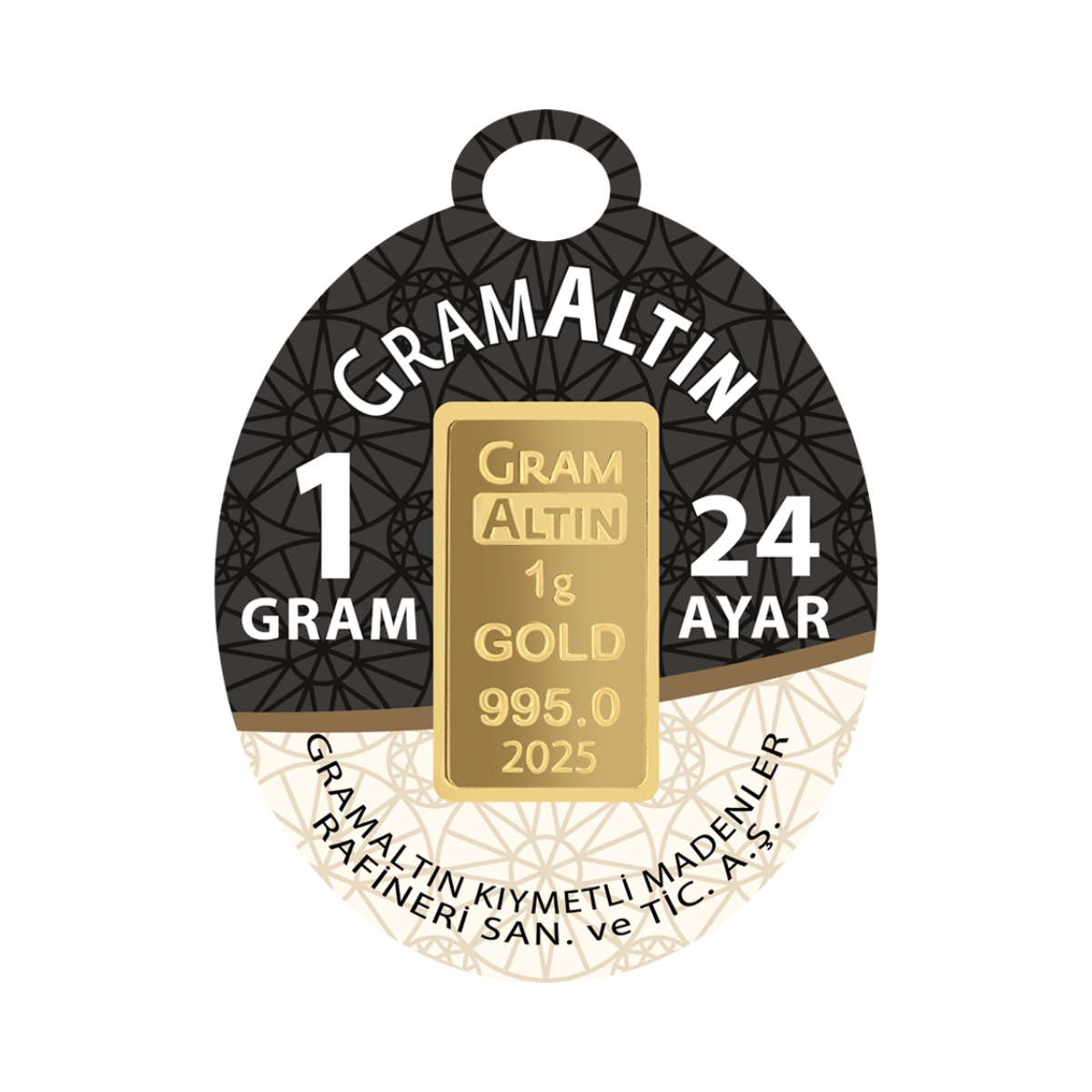 1 Gr 24 Ayar Gram Altın