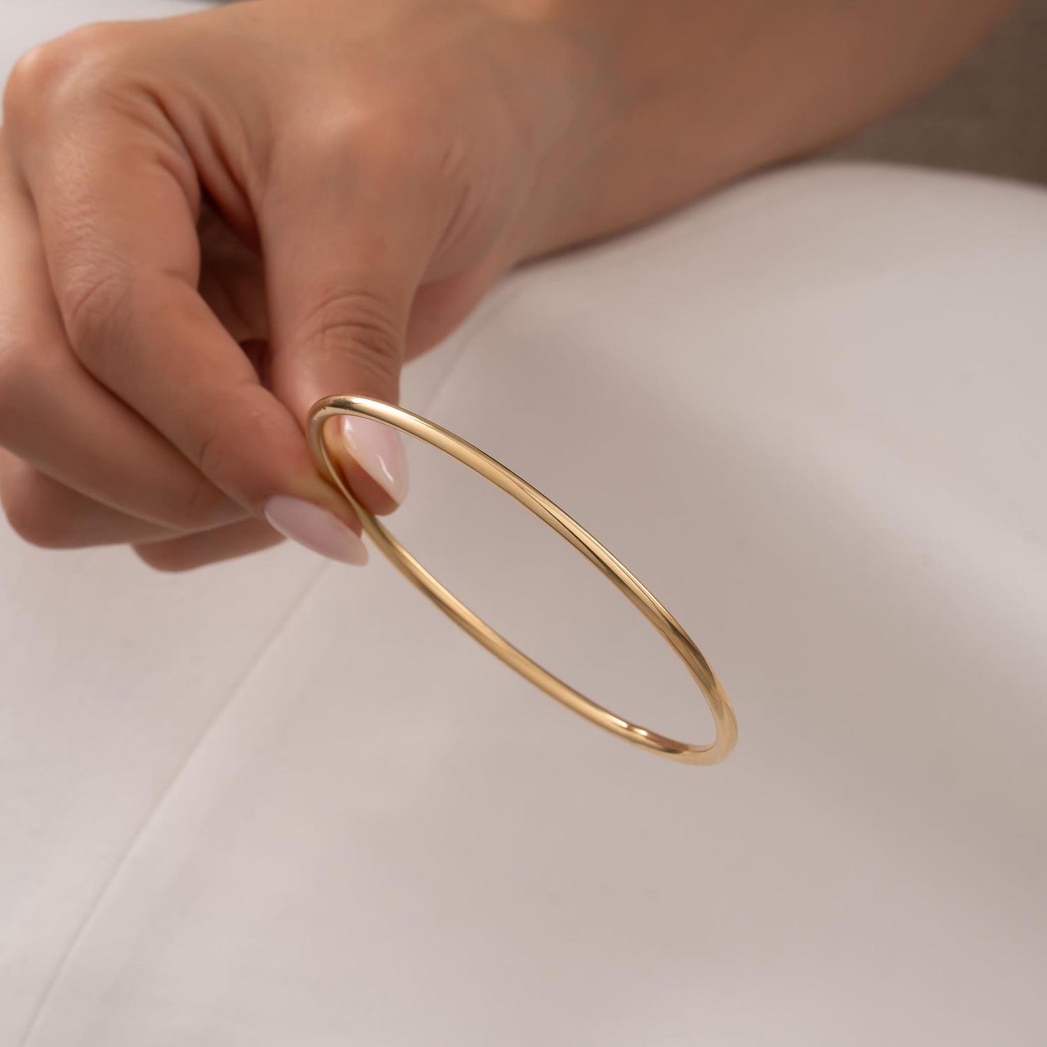 14 Ayar Sarı Altın Bilezik