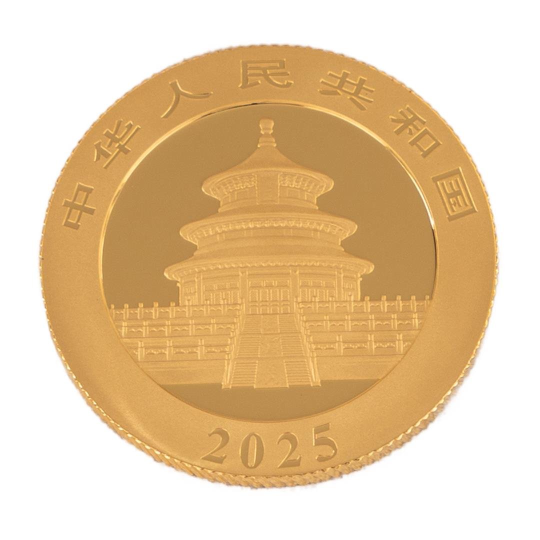 2025 Çin Panda Yılı Hatıra Para 24 Ayar 30.00 Gr