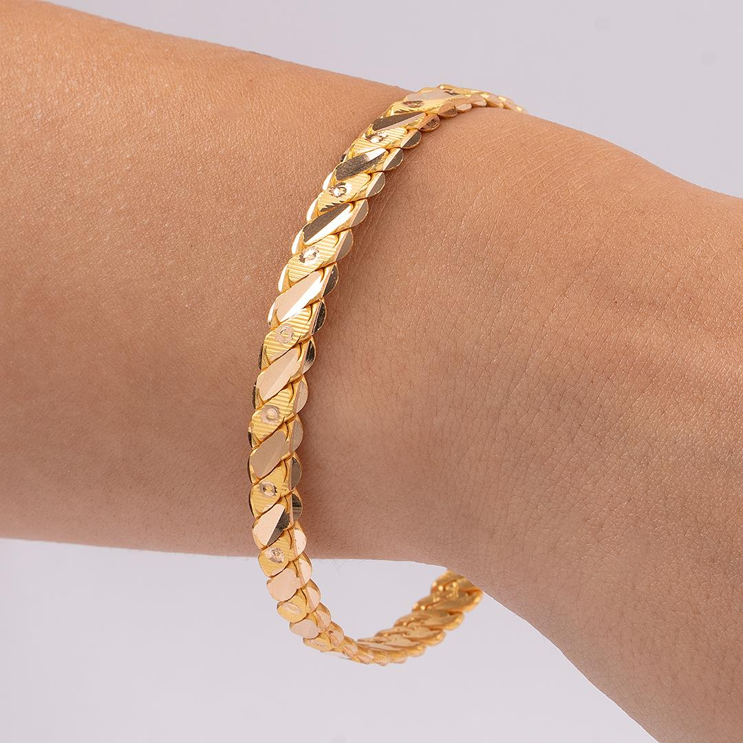 30 Gram Noktalı Üçlü Burma Bilezik