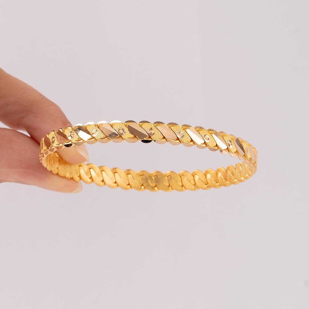 30 Gram Noktalı Üçlü Burma Bilezik