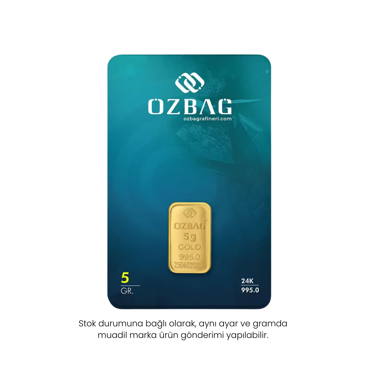 5 Gr 24 Ayar Gram Altın