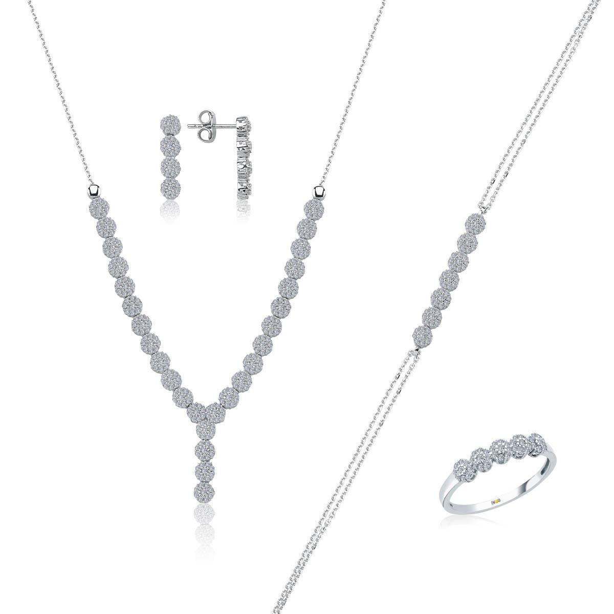 Sallantılı 14 Ayar Altın Nişan Set