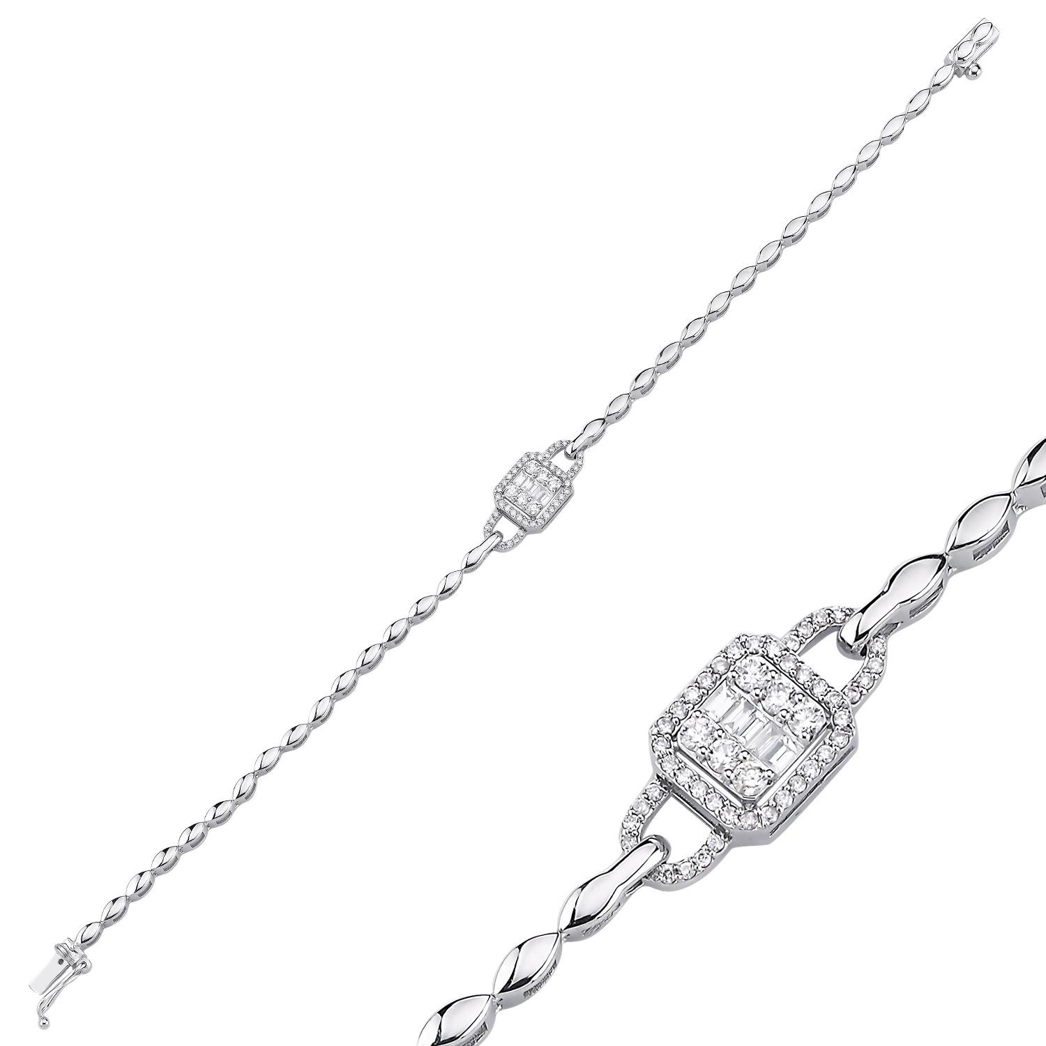 Pırlanta Baget Bileklik 0.36 Ct