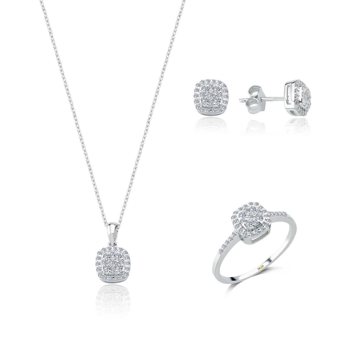 Pırlanta Taşlı Fantazi Miniset