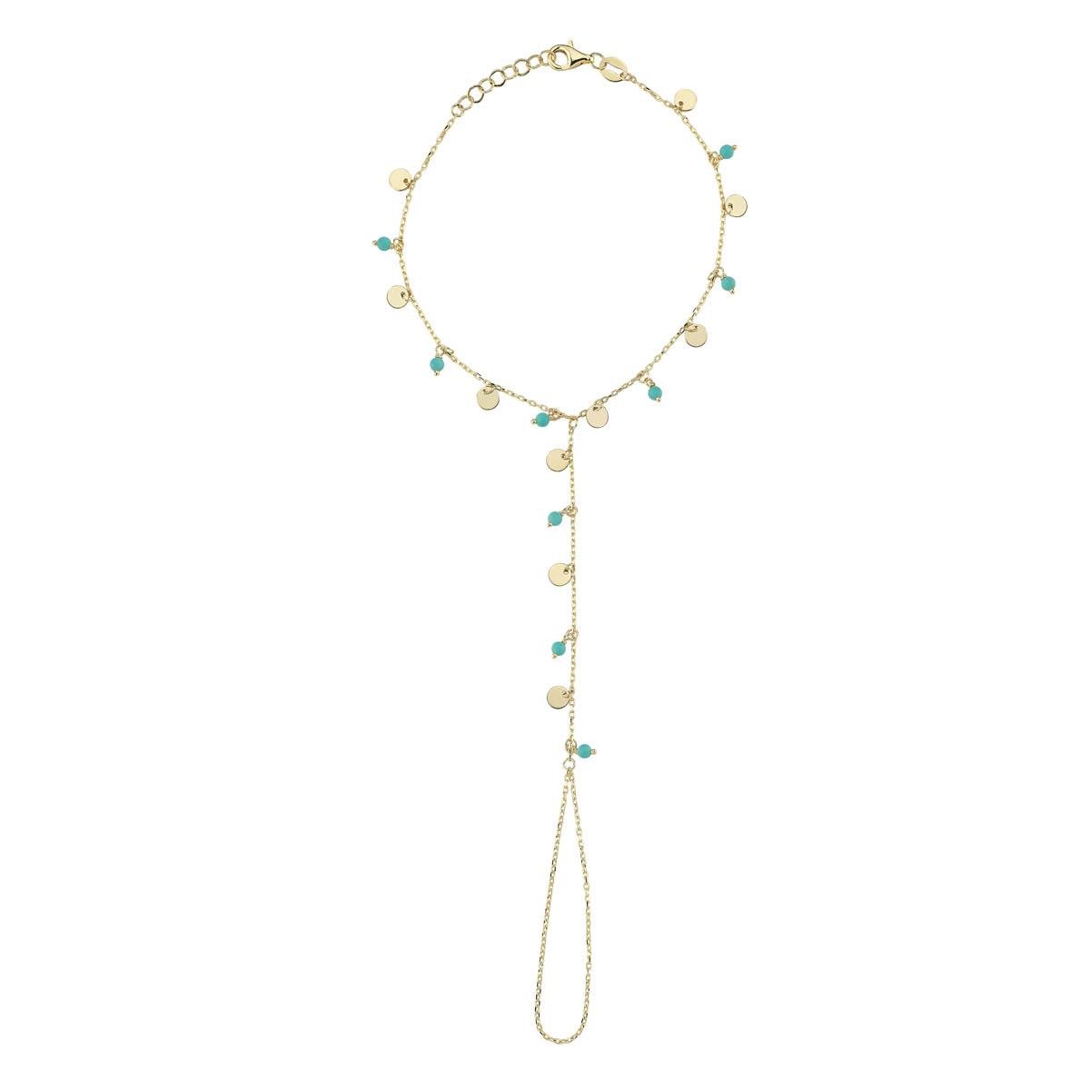 Firuze Şahmeran Bileklik 14 Ayar