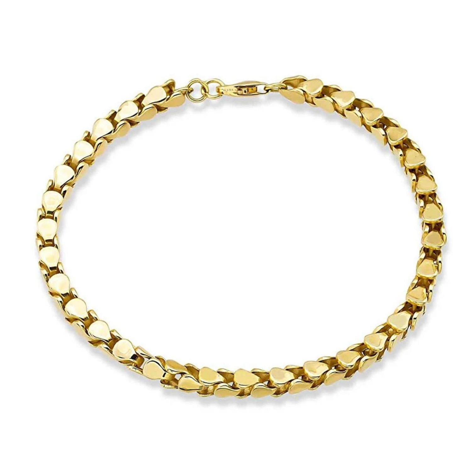 Altın Erkek Bilekliği