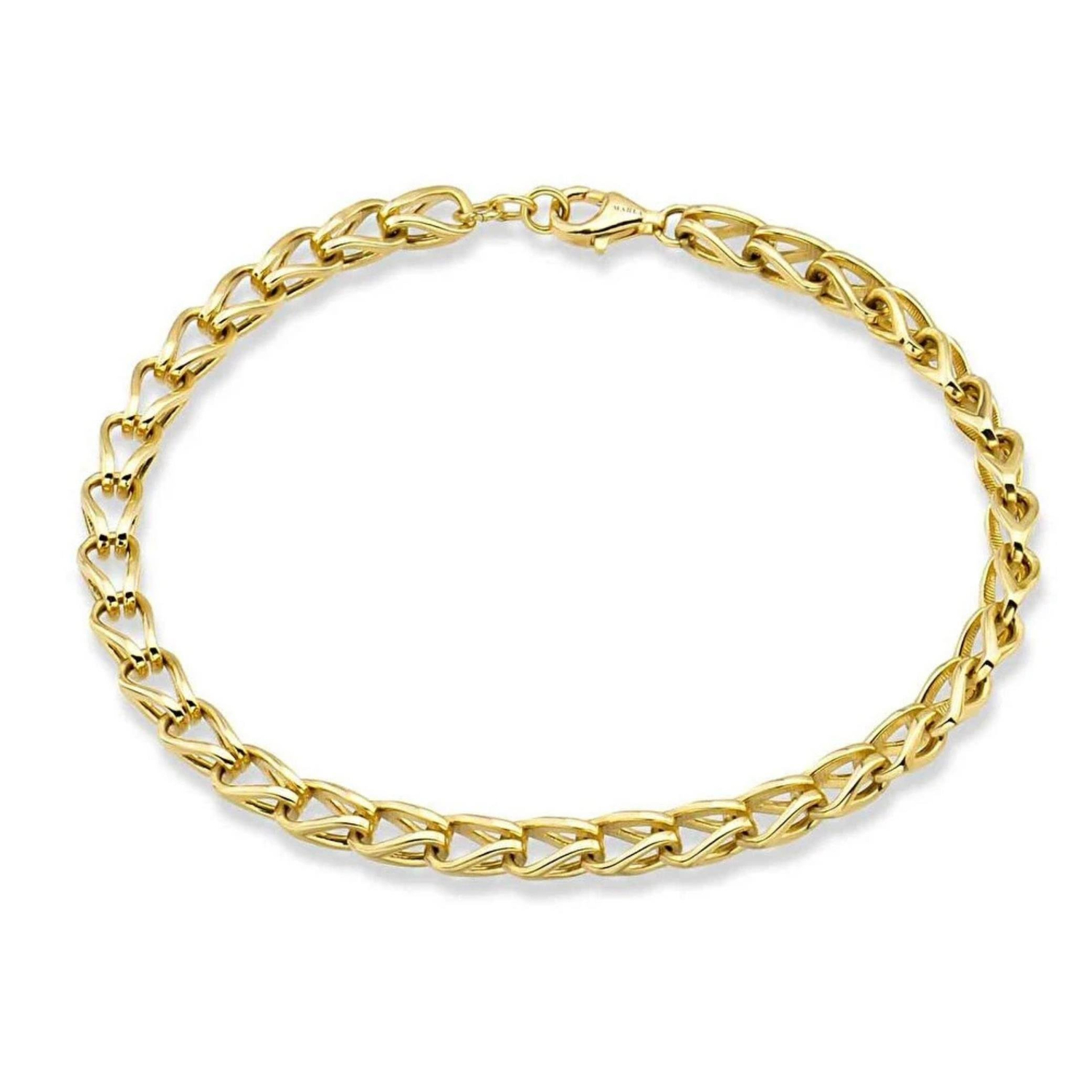 Altın Erkek Bilekliği