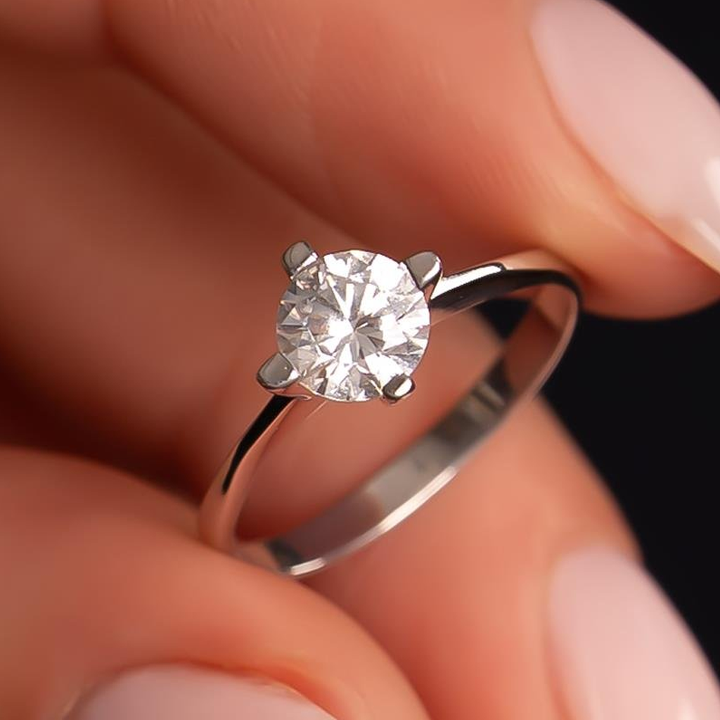 Altın Tektaş Yüzük