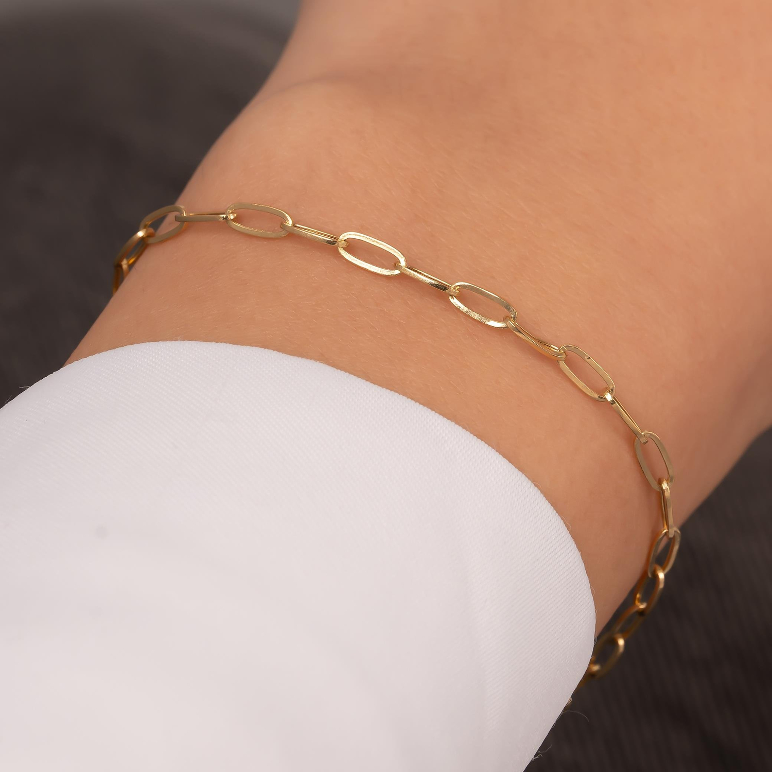 14 Ayar Ataç Model Altın Bileklik