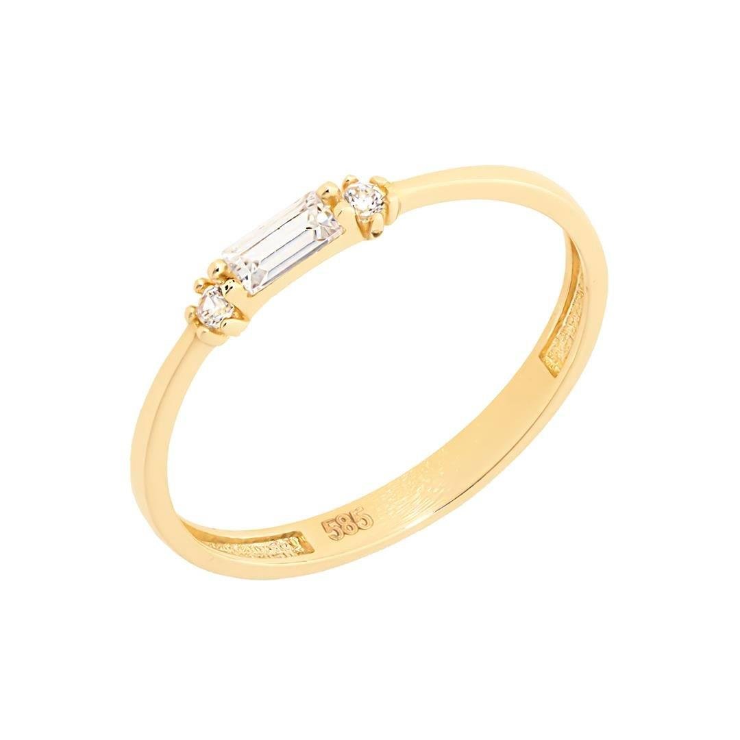 Baget Trend 14 Ayar Altın Yüzük