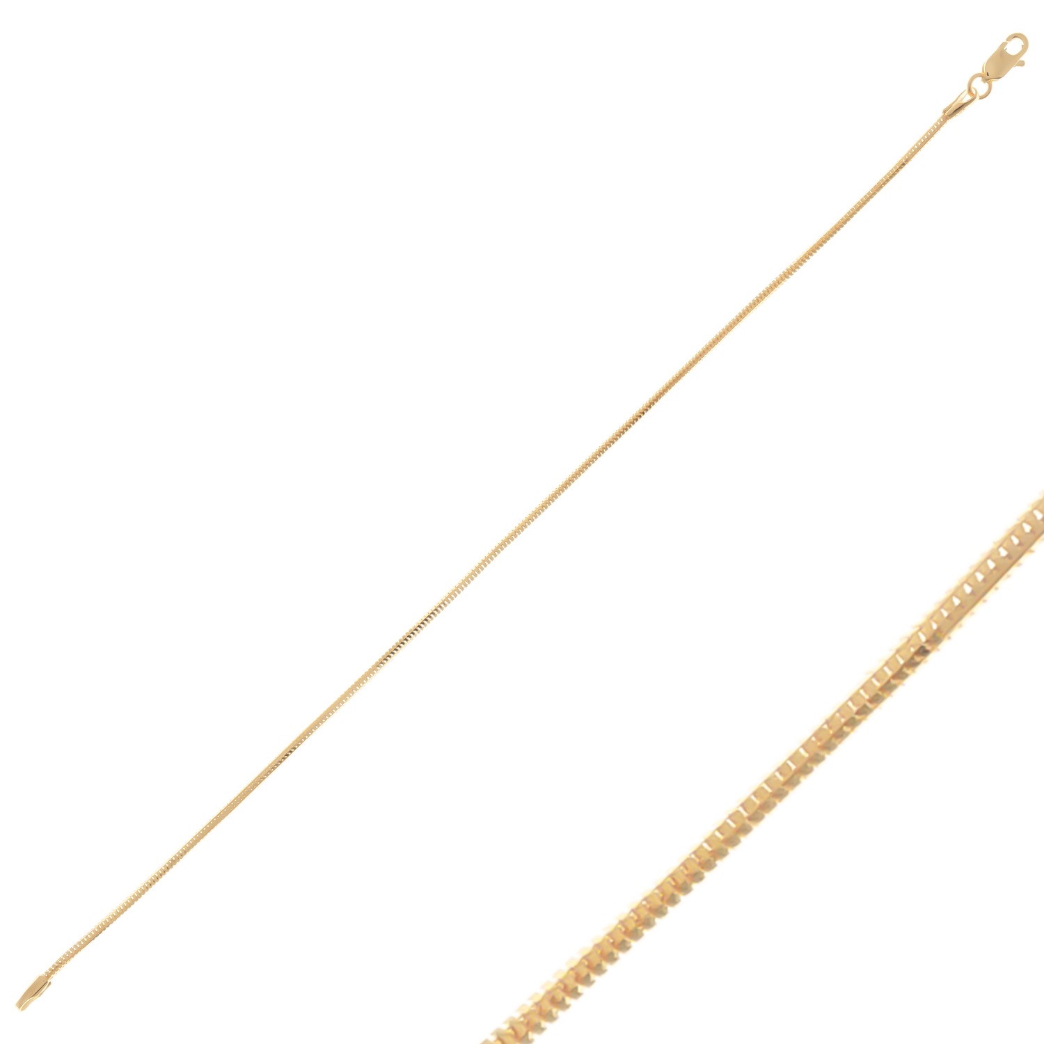 Balıksırtı Model 14 Ayar Altın Bileklik