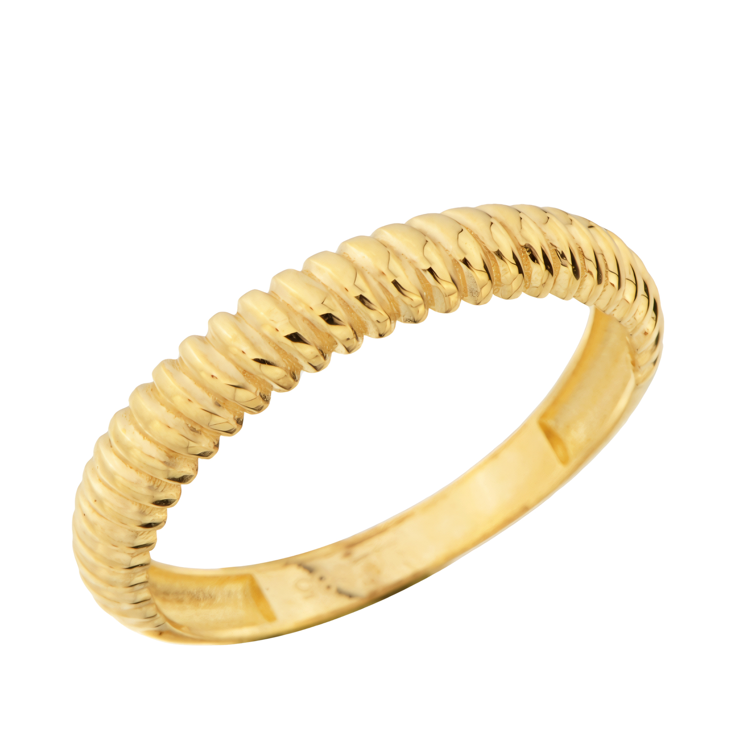 Burgu Model  Yüzük 14 Ayar Altın