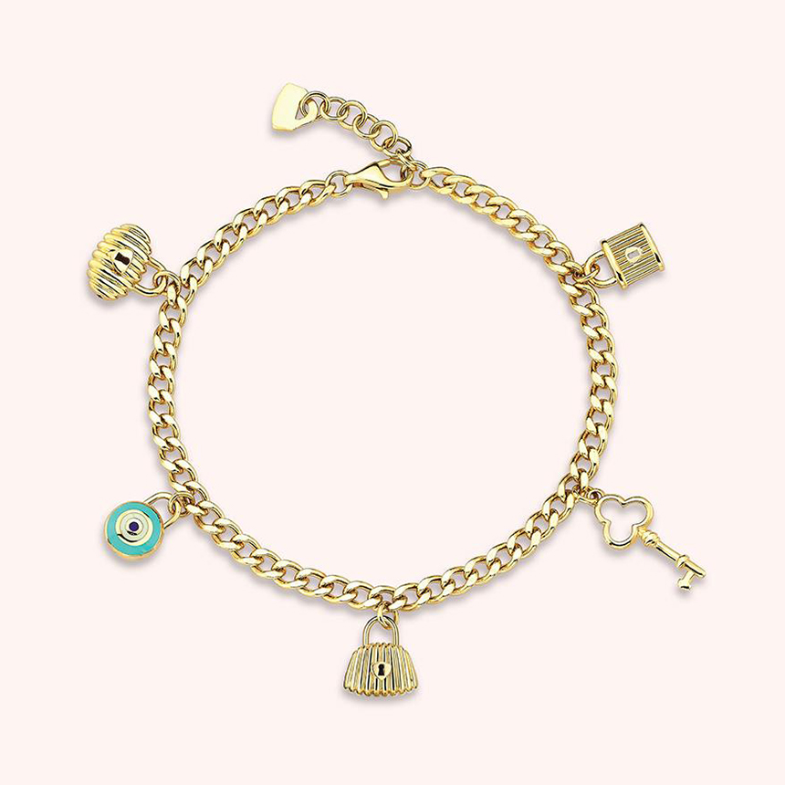 Cetaş 14 Ayar Altın Bileklik Bir Dilek Tut