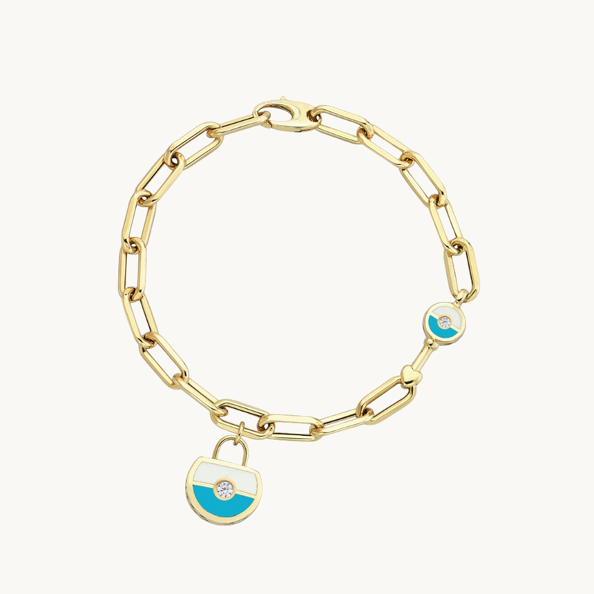 Cetaş Altın Dilek Bilekliği 14 Ayar Altın