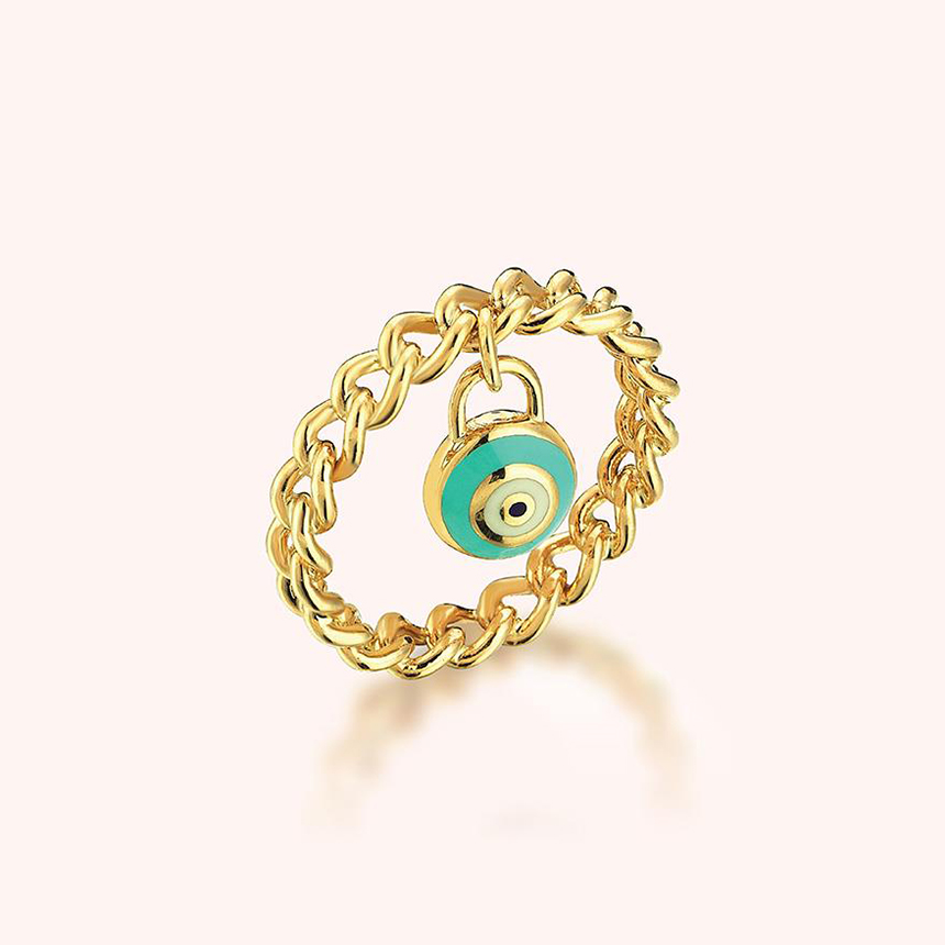 Cetaş Altın Dilek Yüzüğü 14 Ayar