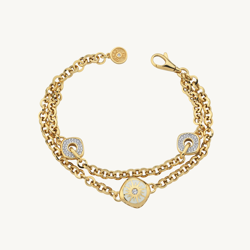 Cetaş Sole 14 Ayar Altın Bileklik