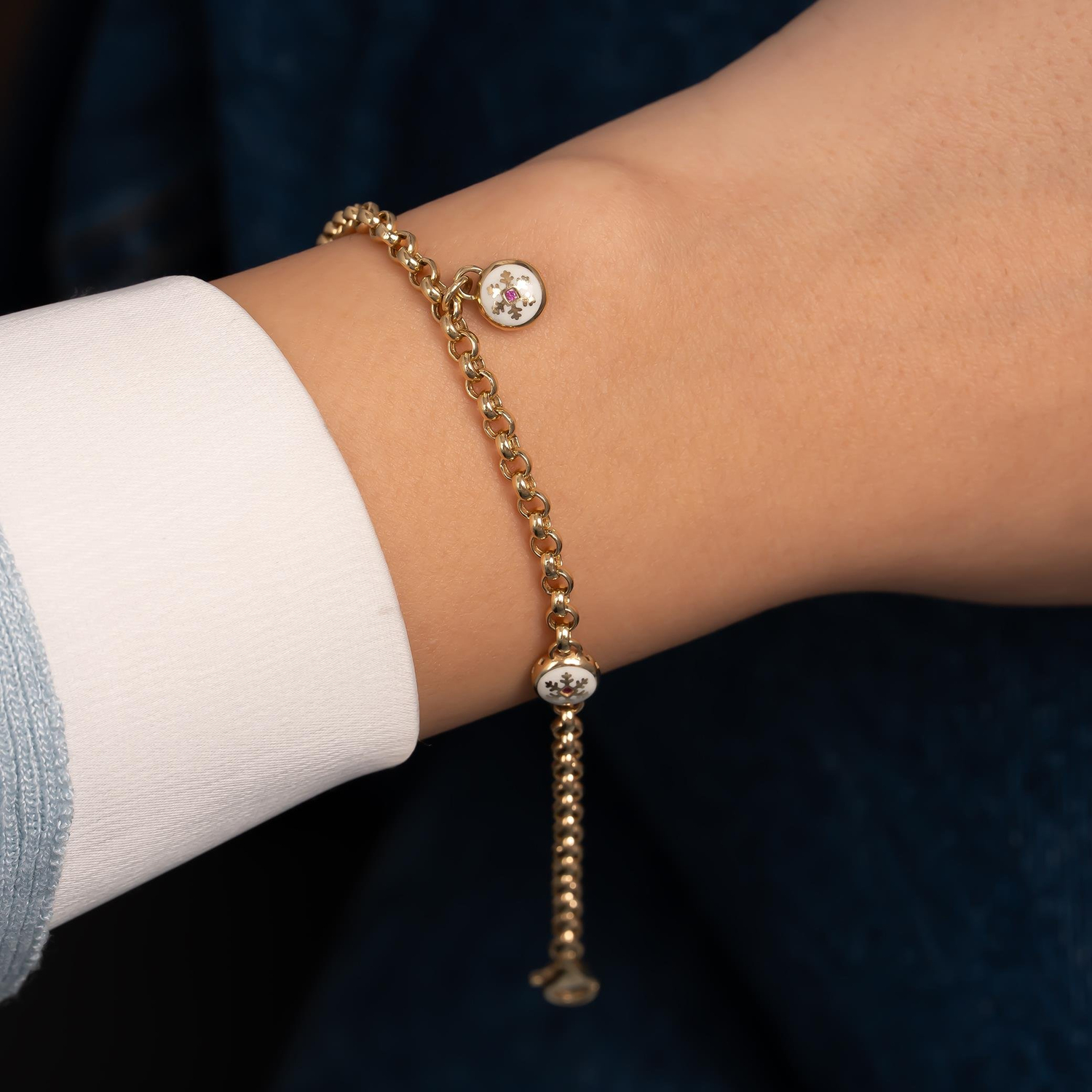 Cetaş Uniq 14 Ayar Altın Bileklik