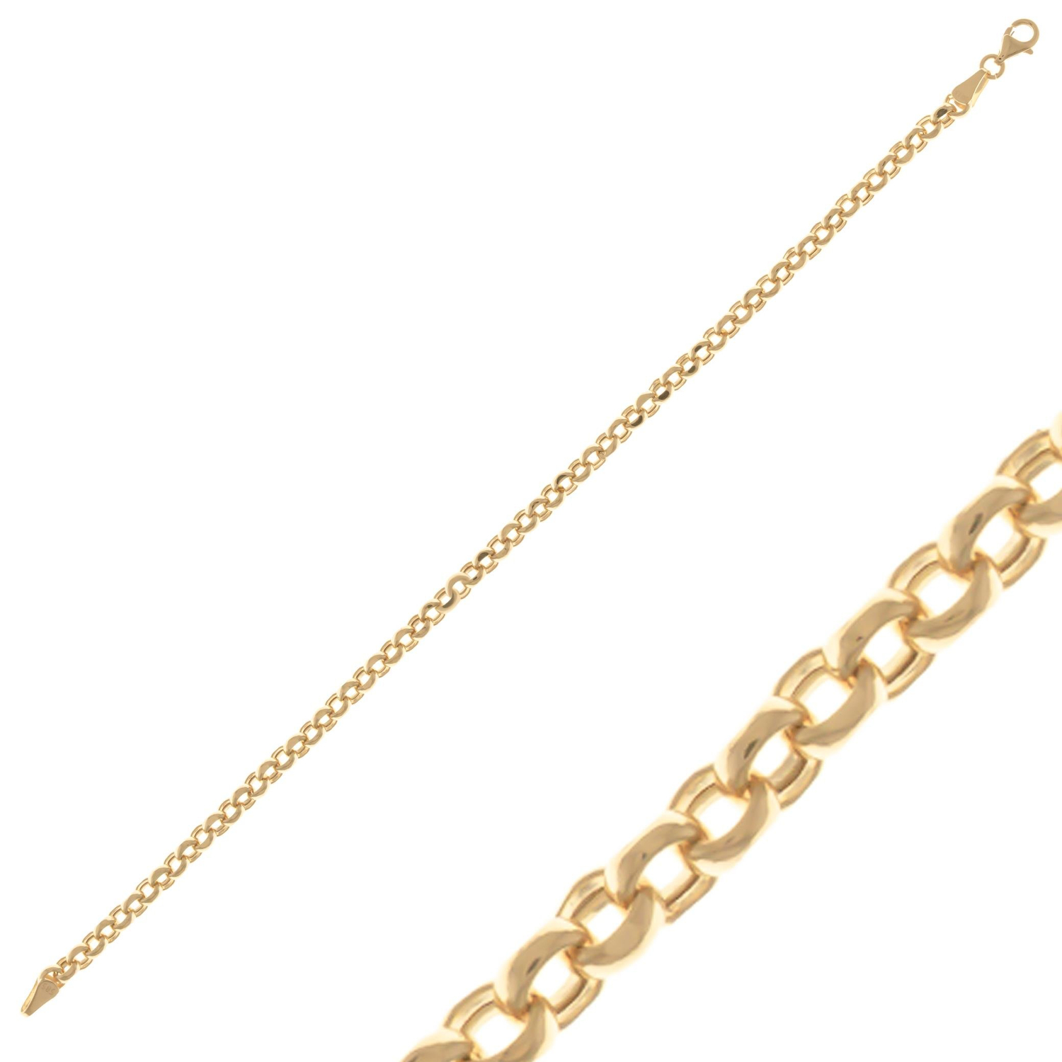 Doç Model 14 Ayar Altın Bileklik