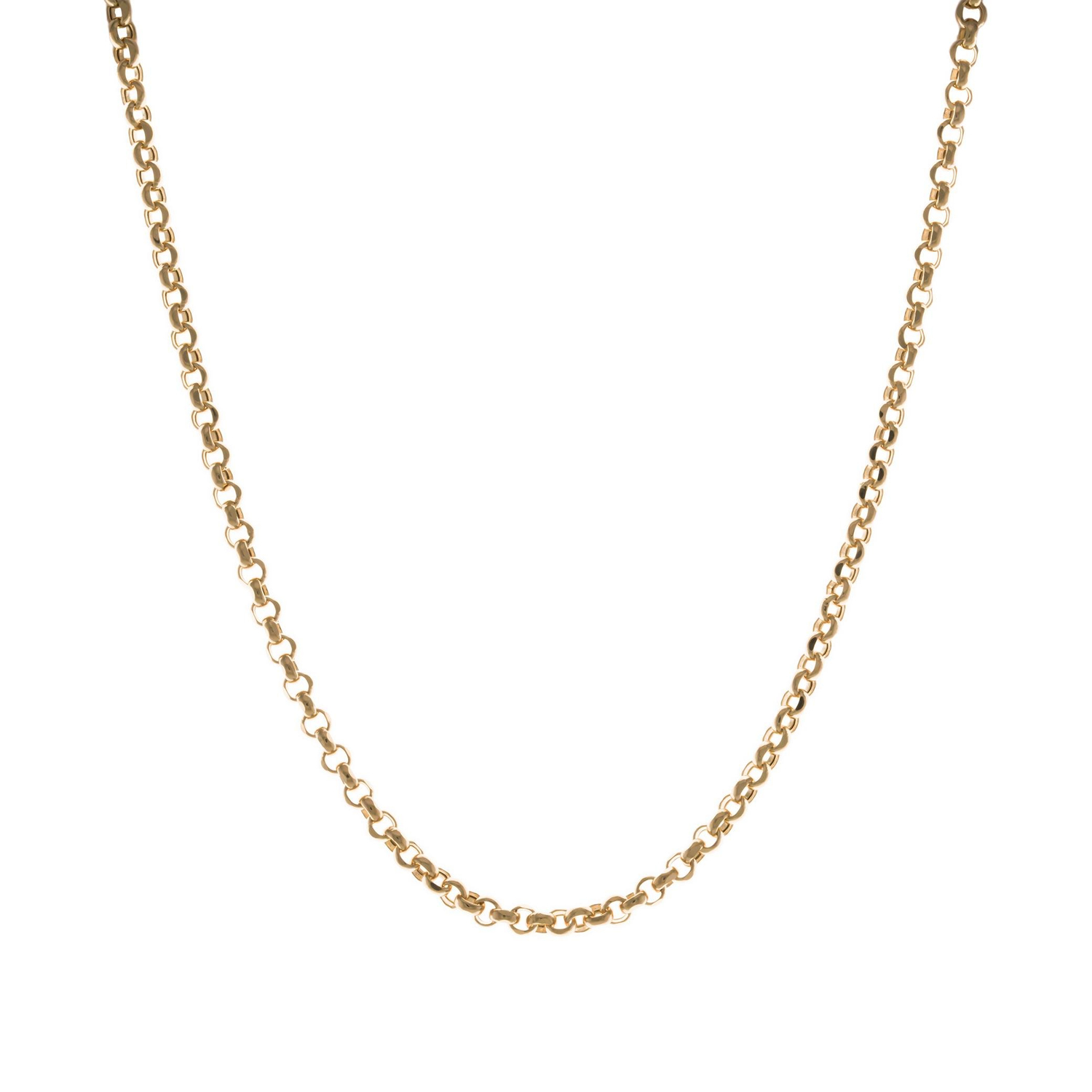 Doç Zincir 14 Ayar Altın 4 Mm
