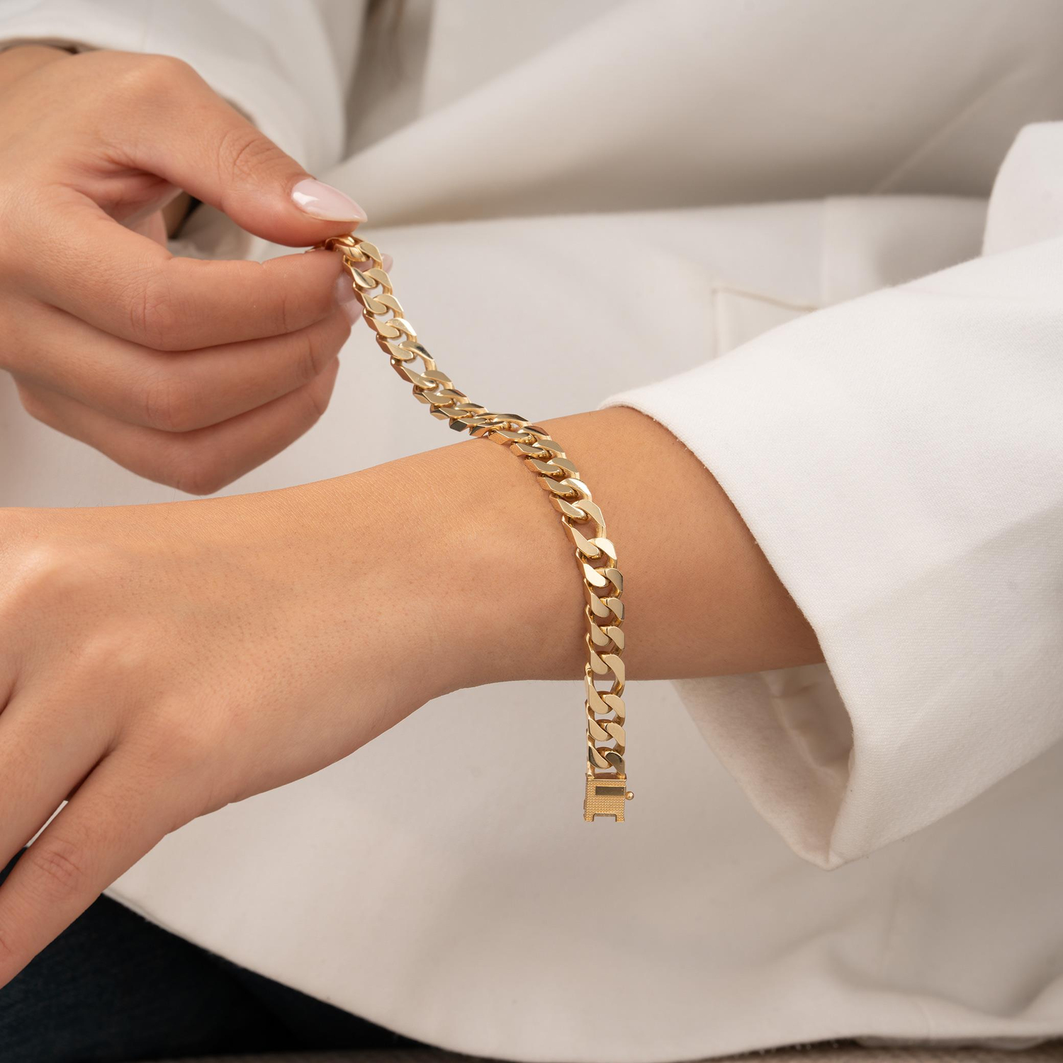 Gurmet 14 Ayar Altın Bileklik