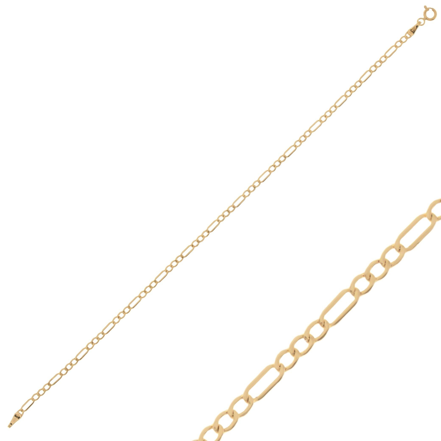 Spor Model 14 Ayar Altın Bileklik