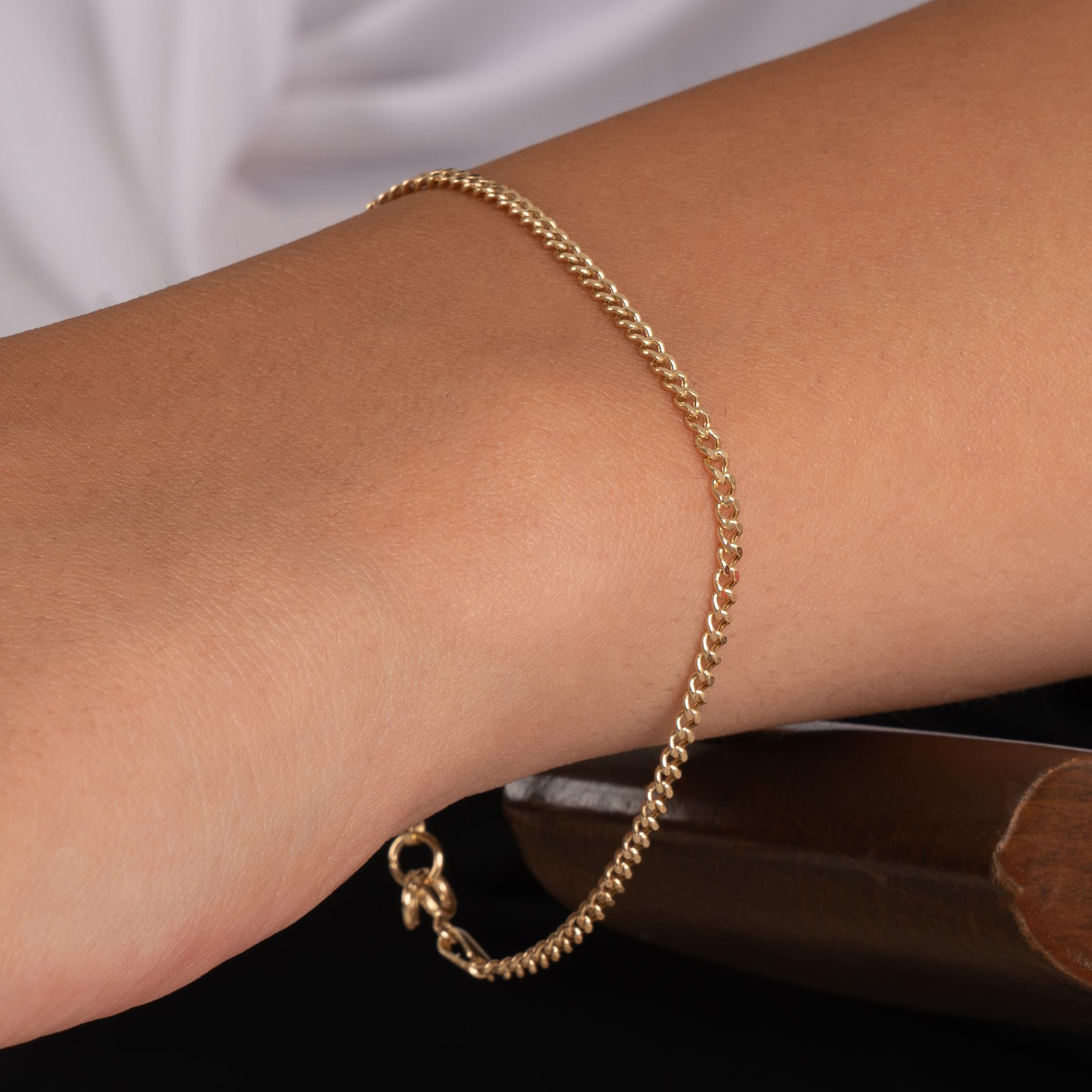 Spor Zincir 14 Ayar Altın Bileklik