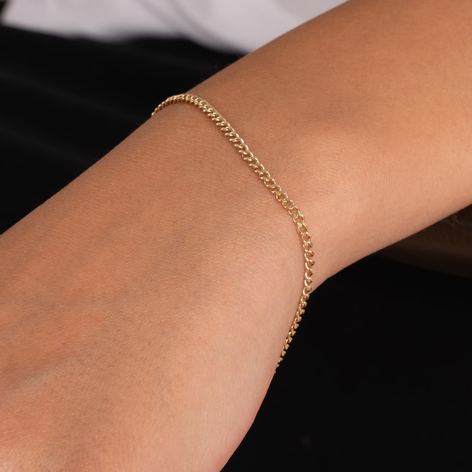 Spor Zincir 14 Ayar Altın Bileklik