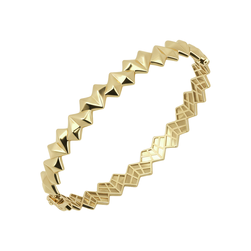 Kalp Model Kelepçe 14 Ayar Altın