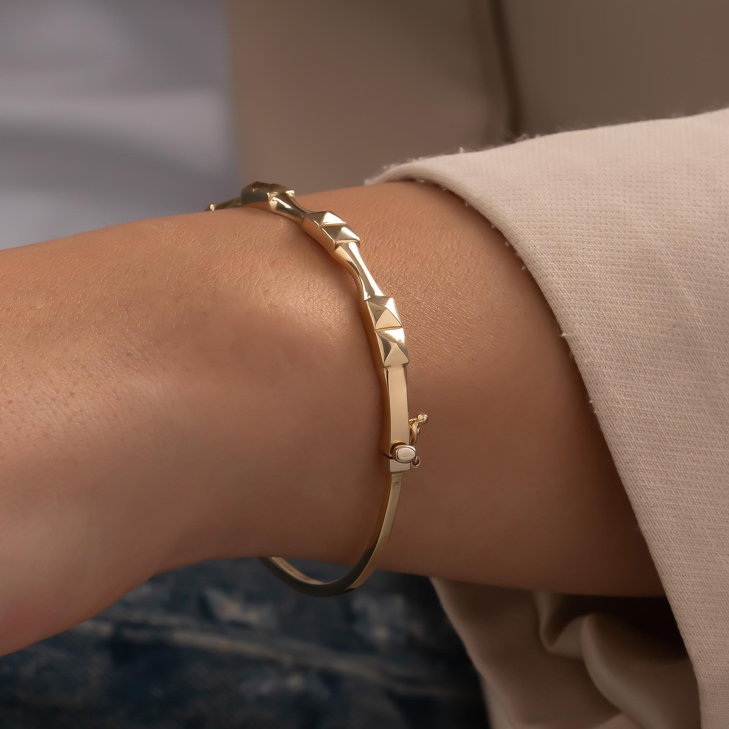 Trend 14 Ayar Altın Kelepçe