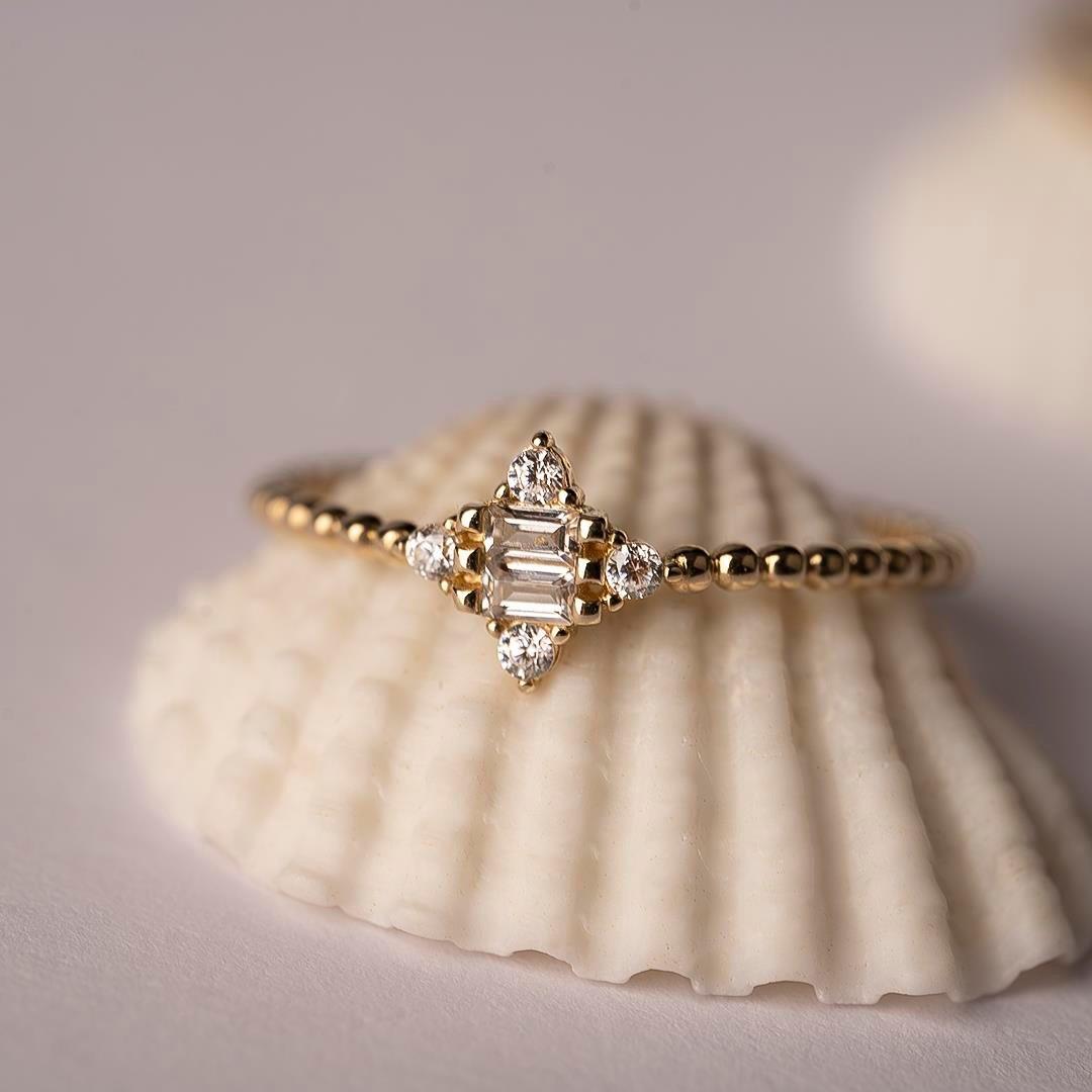 Trend  Yüzük 14 Ayar Altın